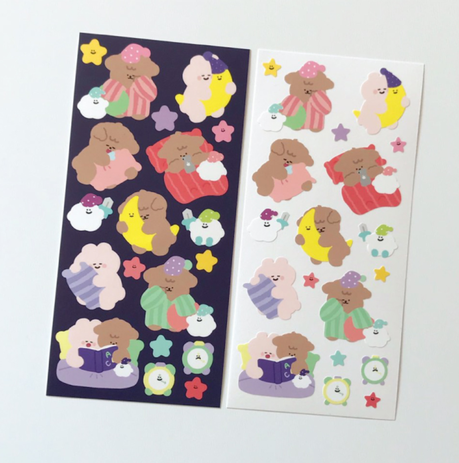 |moominzy| Good Night Sticker