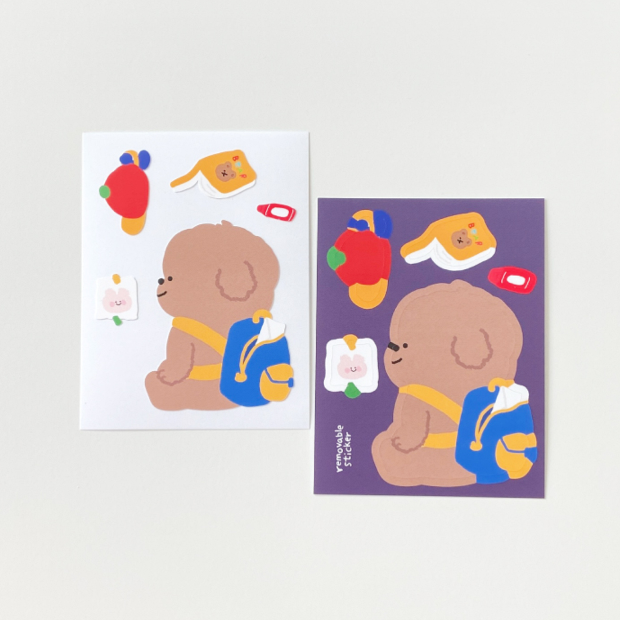 |moominzy| School Removable Sticker