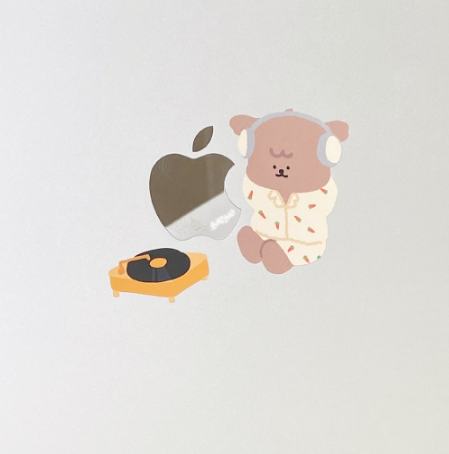 |moominzy| Music Removable Sticker