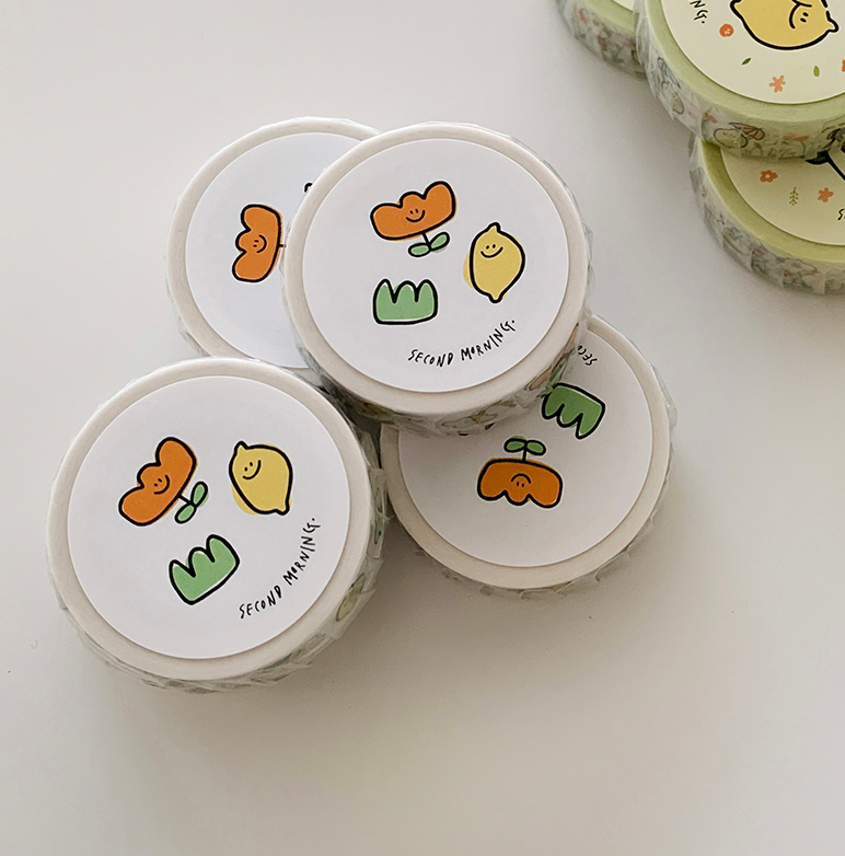 |Second Morning| Greenery Masking Tape