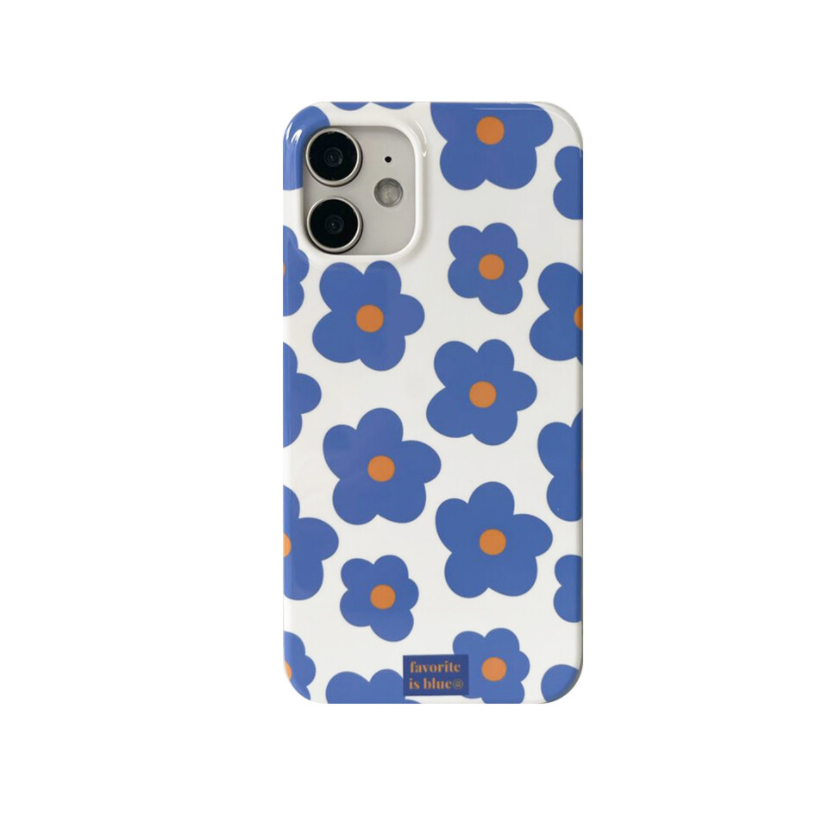 |midmaly| Tropical Blue Flower Hard Case