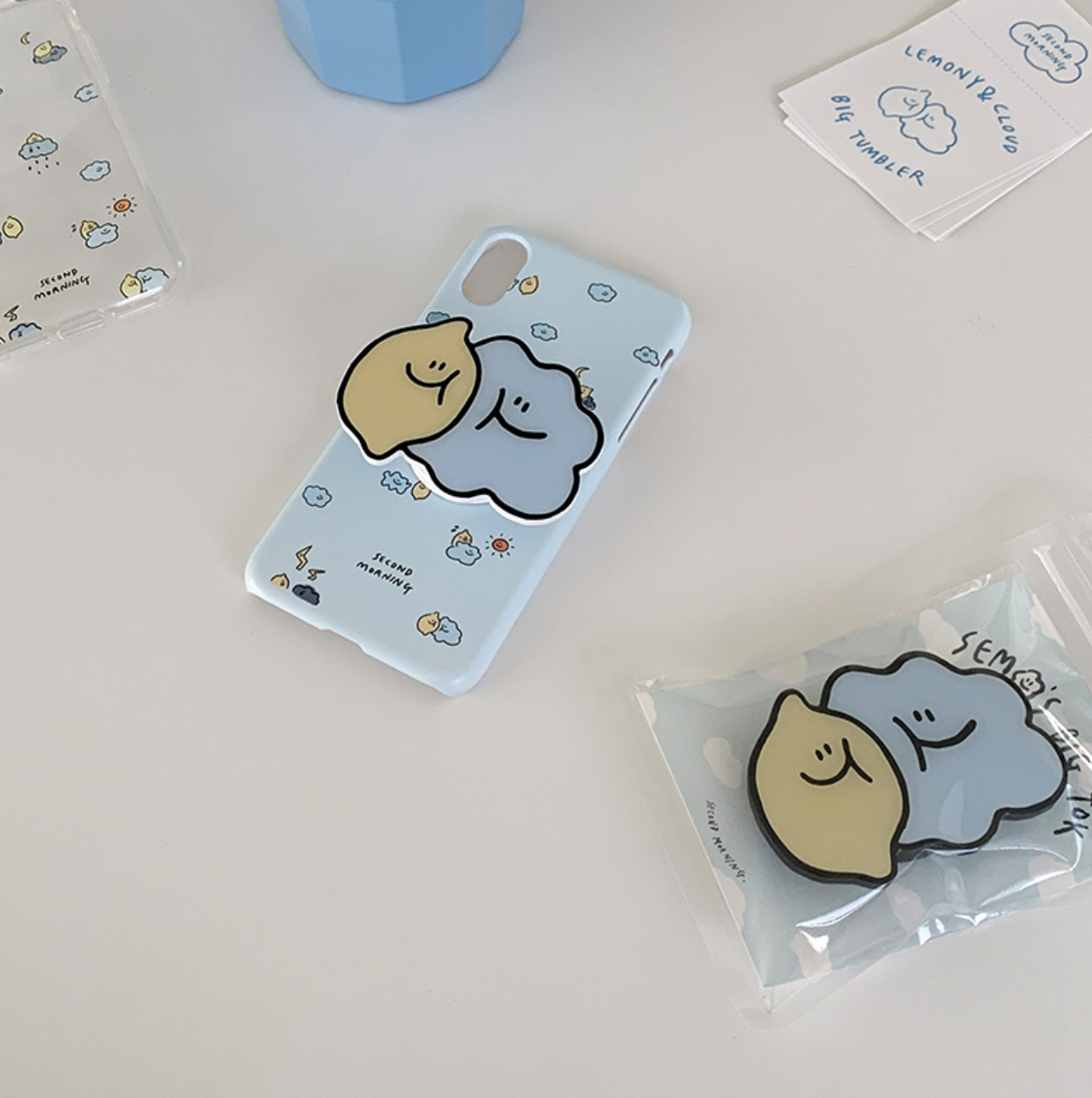 |second morning| Lemony & Cloud Grip Tok