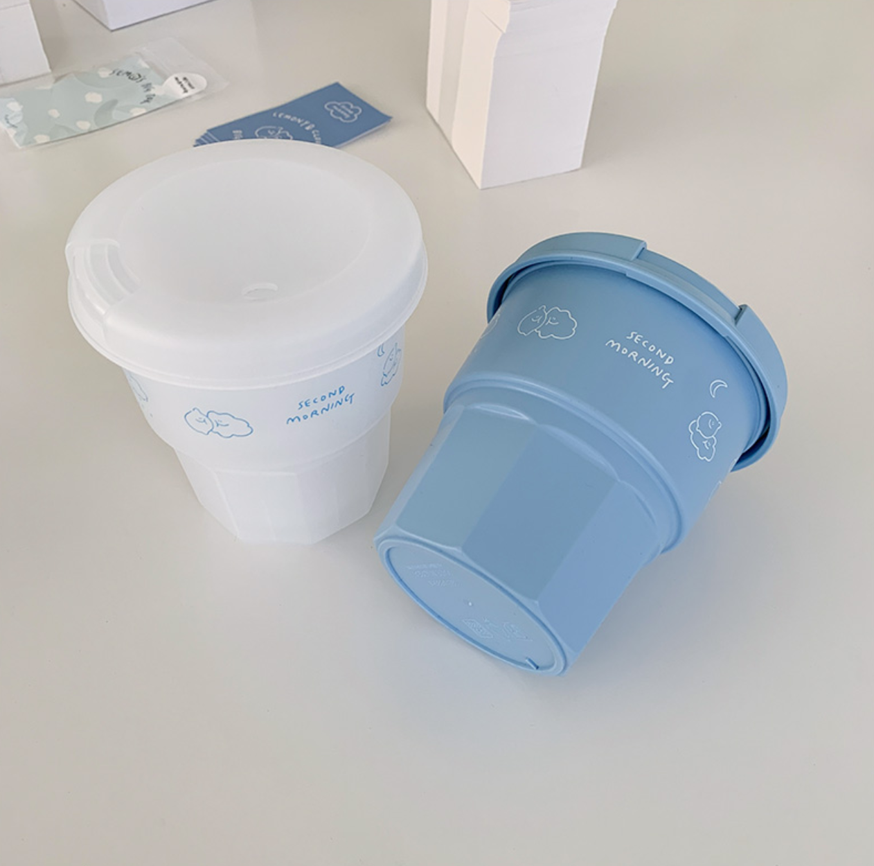 |second morning| Lemony & Cloud Tumbler 530ml