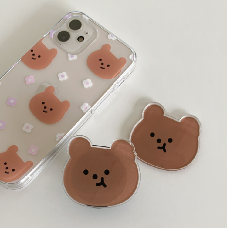 |THENINEMALL| Smile Gummy Grip Tok