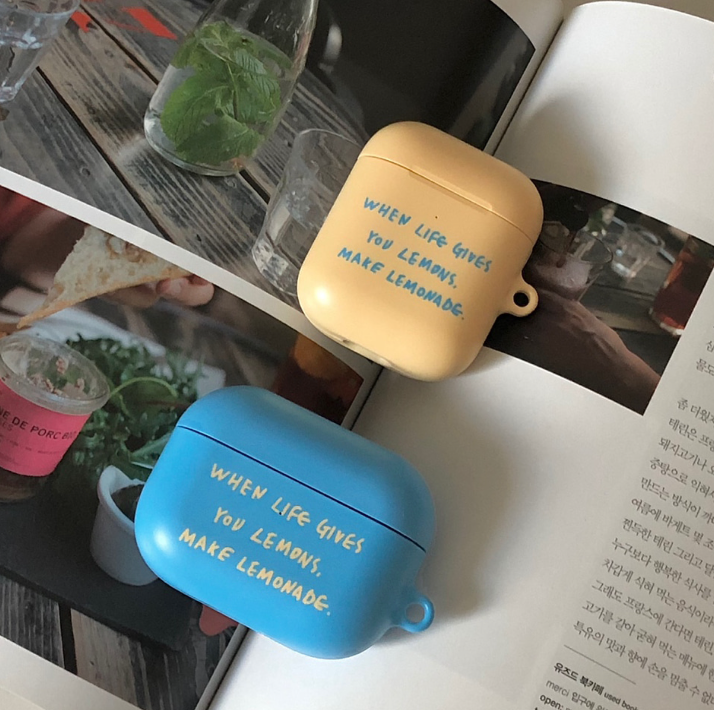 |bora and| Lemonade AirPods Case