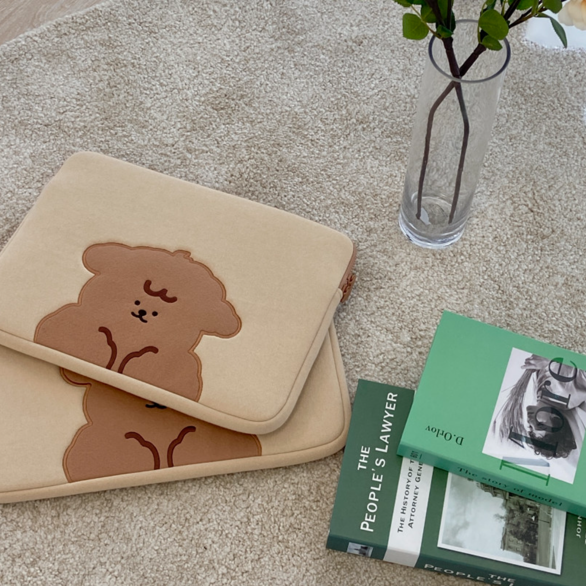 |moominzy| MUNG TAENG Laptop Case/ Ipad Pouch