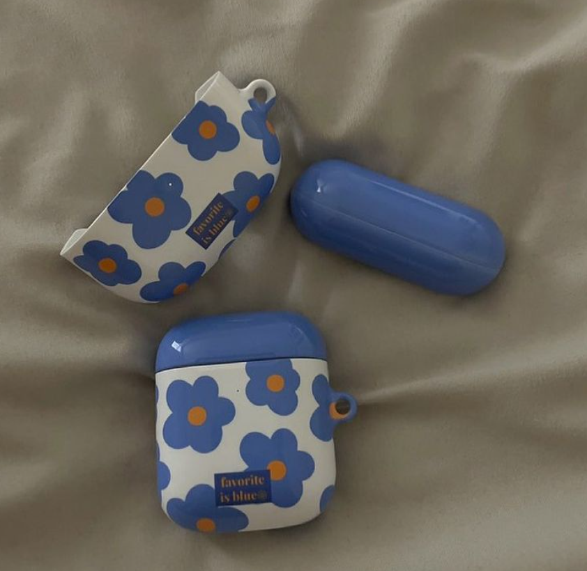 |midmaly| Tropical Blue Airpods Case