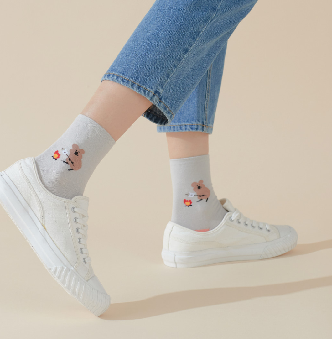 |Sockstaz X Dinotaeng| S'more Socks