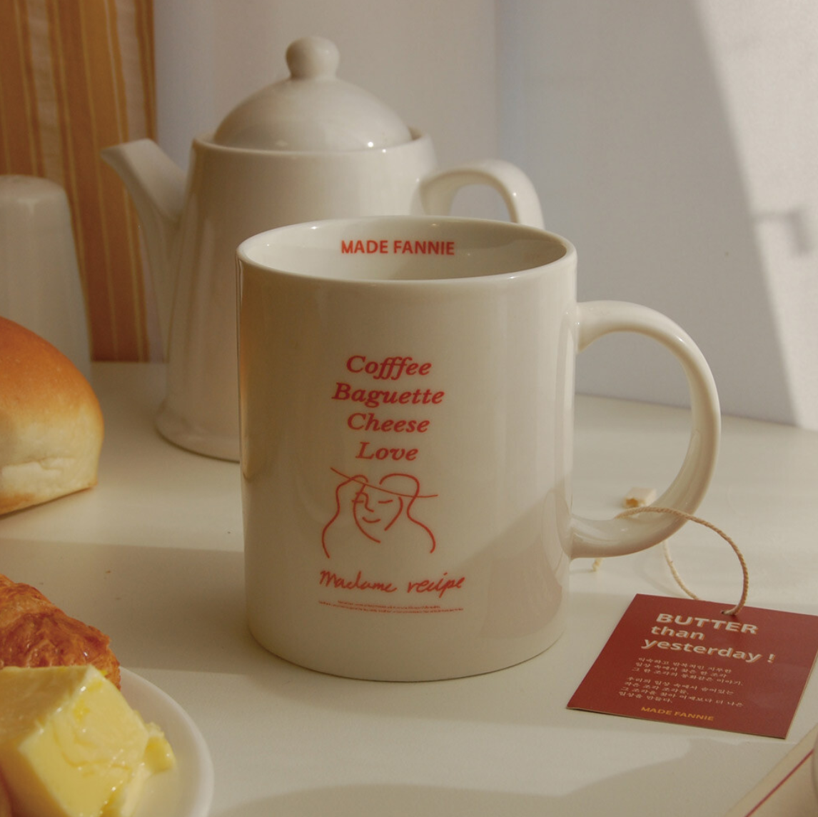 |MADE FANNIE| Madame Recipe Mug 330ml