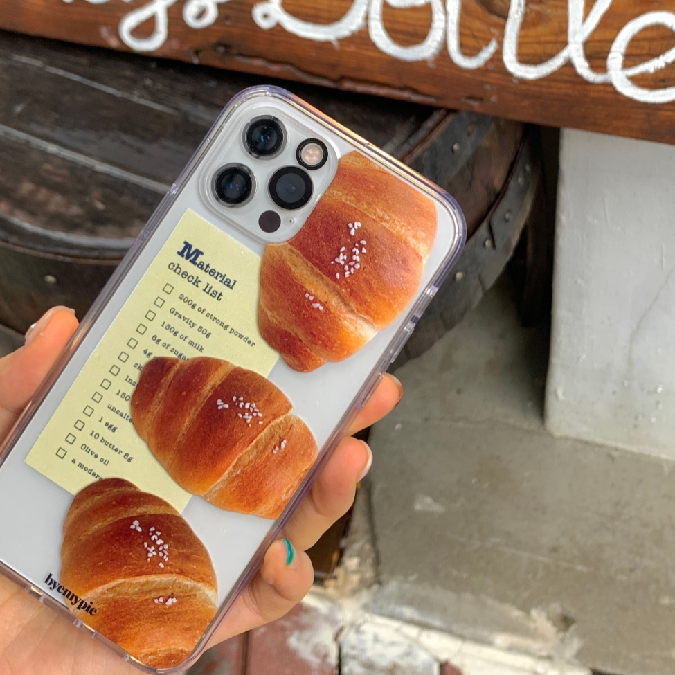 |byemypie| New Salt Bread Case - 13 pro max