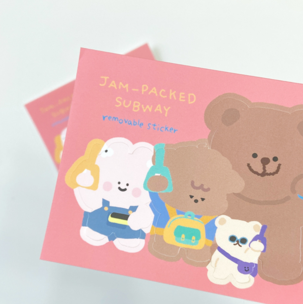 |moominzy| Subway Removable Sticker