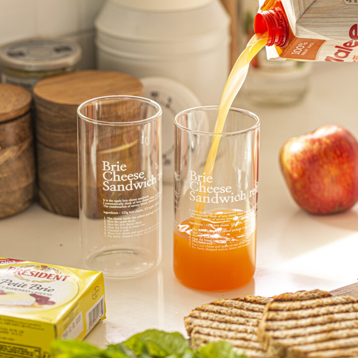 |momur| Brie Cheese Sandwich Glass 340ml
