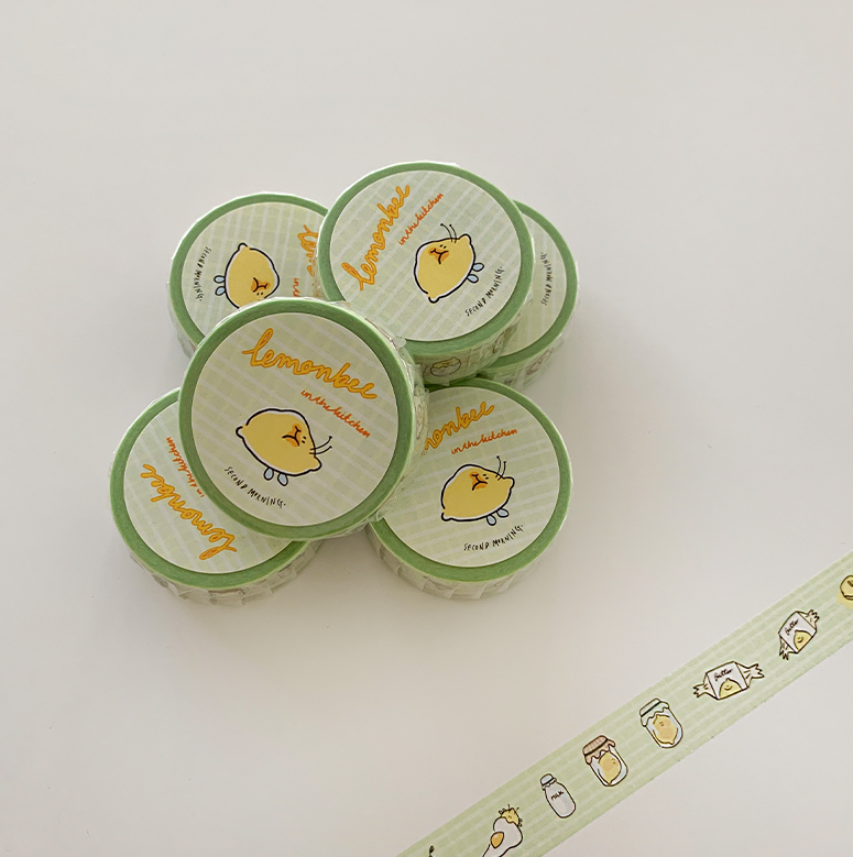 |Second Morning| Lemonbee Masking Tape