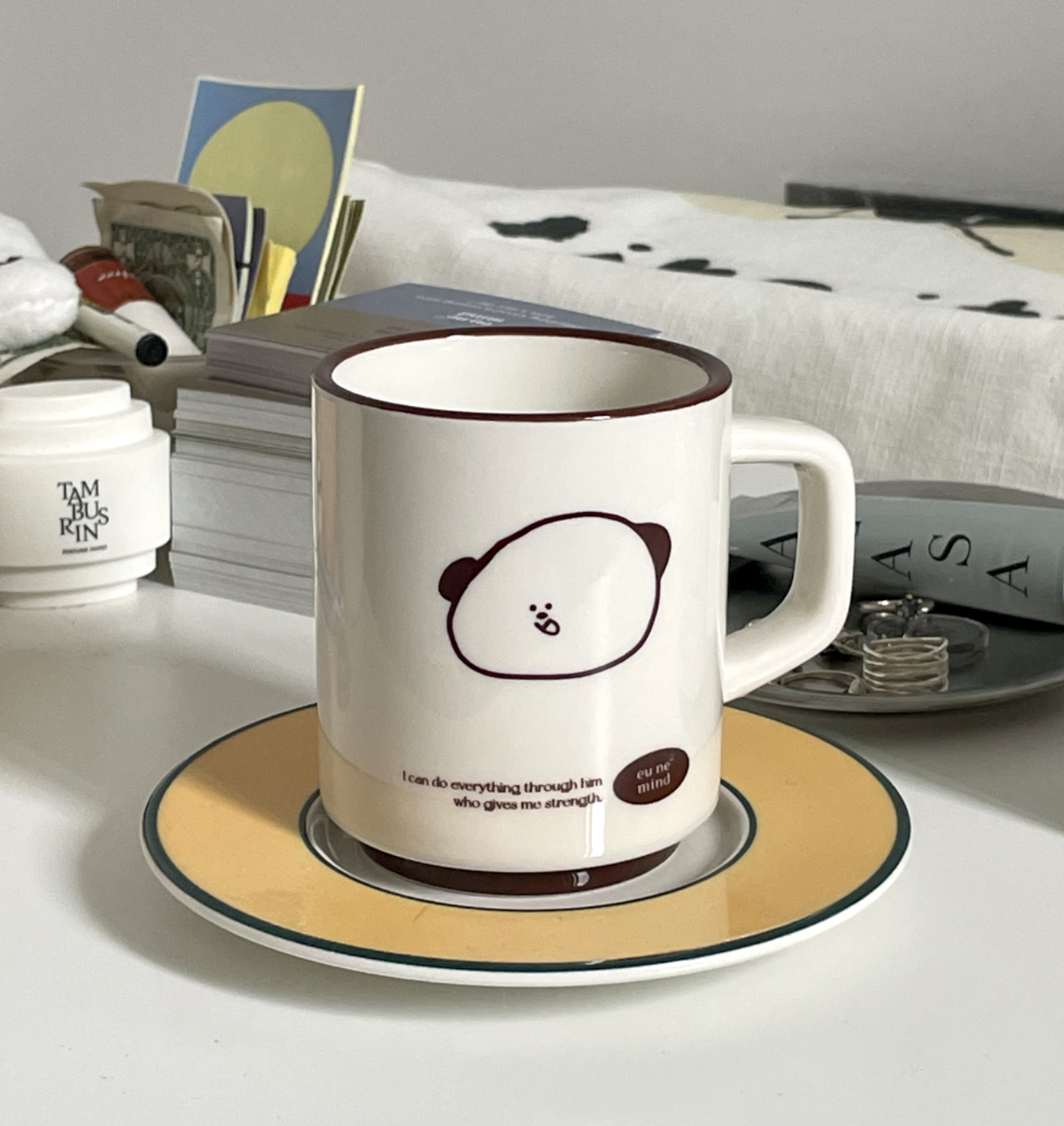 |eune mind| New Warm Mug Cup 350ml