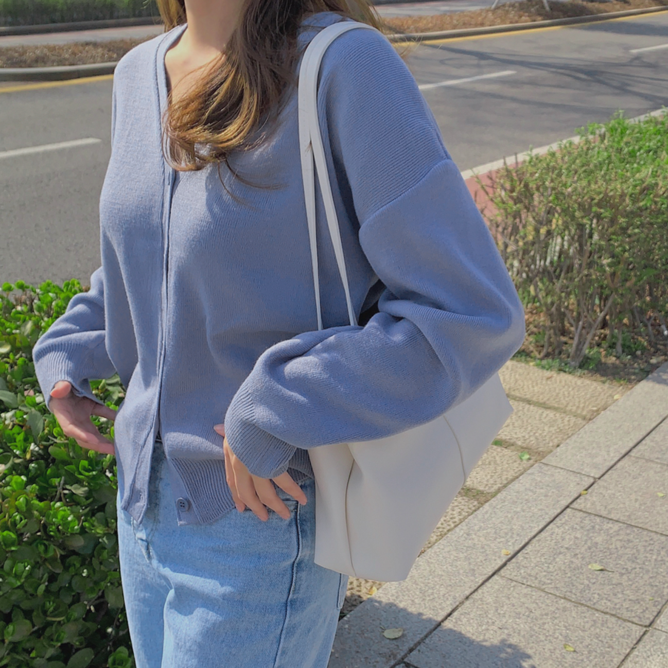 |EVERY MORNING| Rachel V Cardigan (7colours)