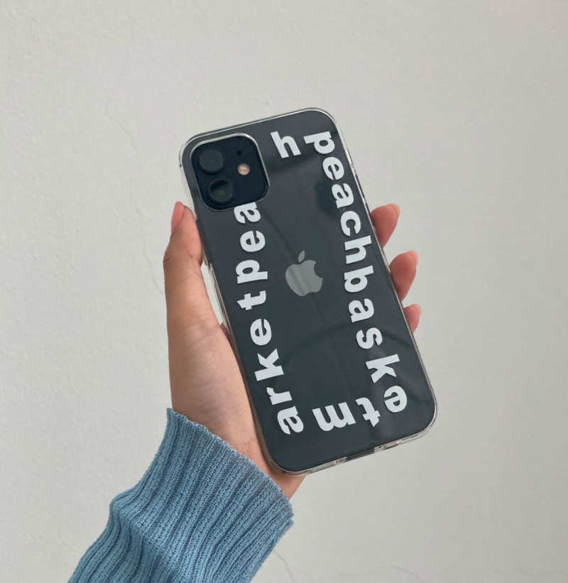 |PEACHBASKETMARKET| Flag Case (White)