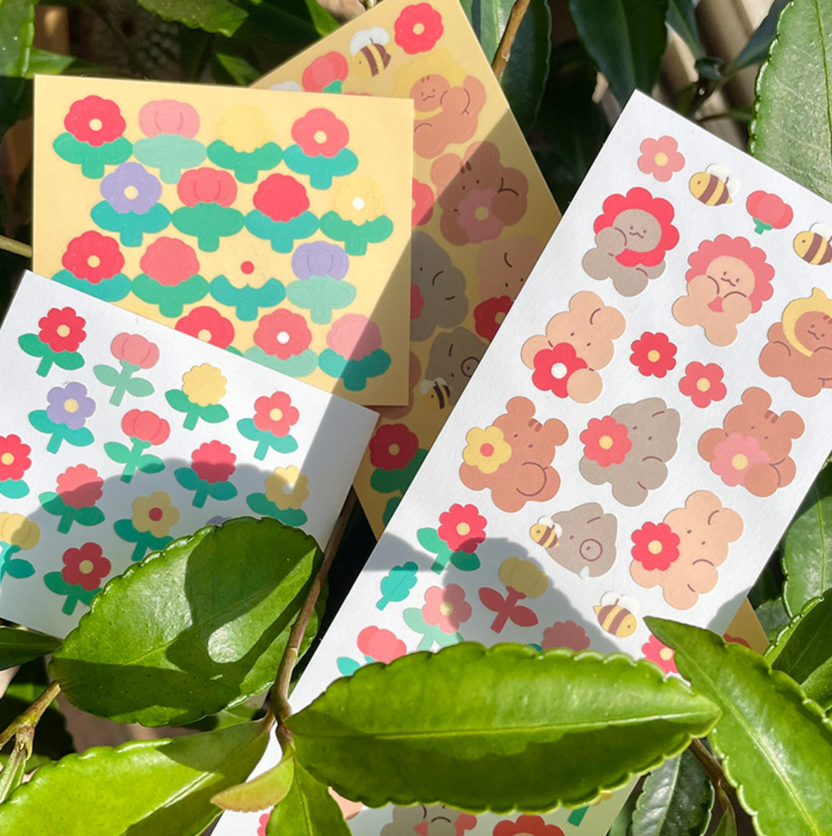 |YOON GOO| Flower Sticker