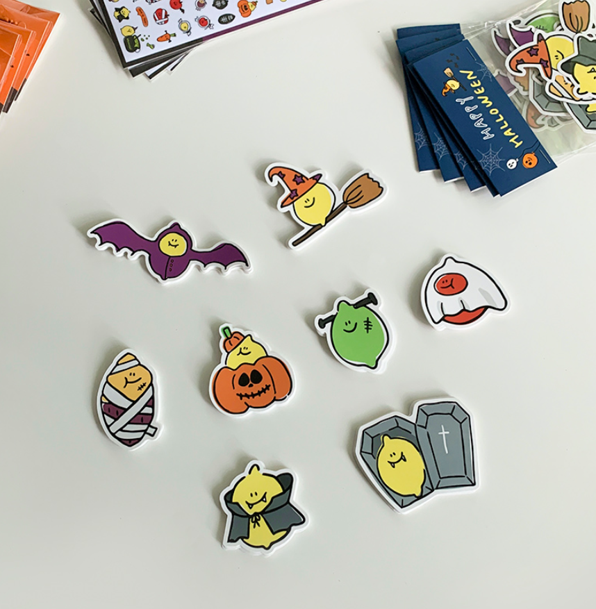 |second morning| Halloween Sticker Pack