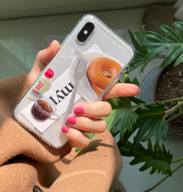 |byemypie| Bagel Morning Case