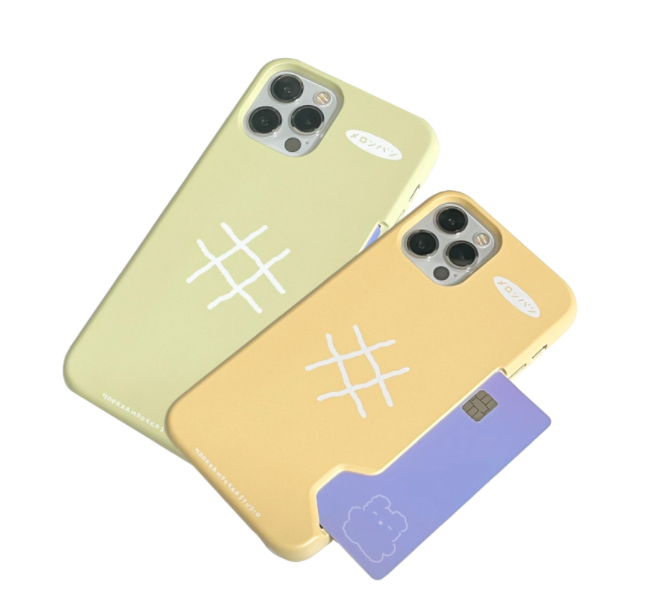 |HOOKKA HOOKKA STUDIO| Melonpan Card Phone Case