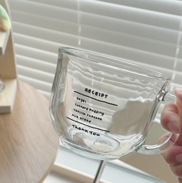 |HOOKKA HOOKKA STUDIO| Receipt Cereal Cup 470ml