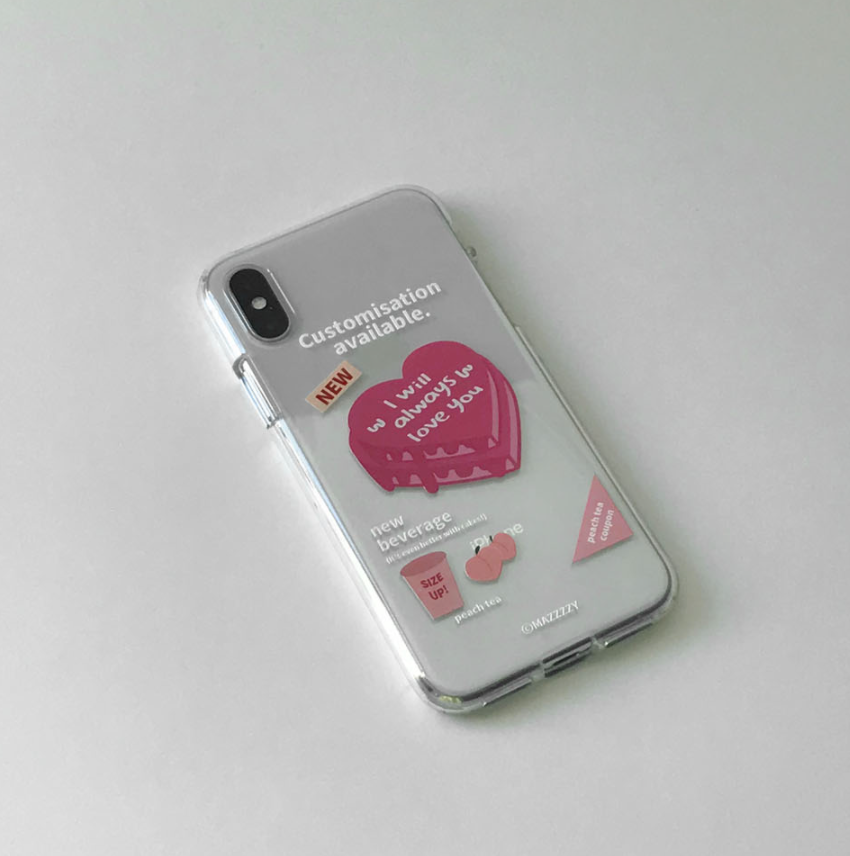 |MAZZZZY| Cake Poster Clear Case