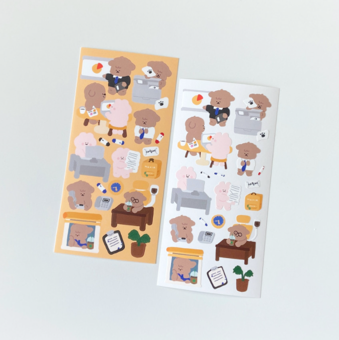 |moominzy| Work Sticker