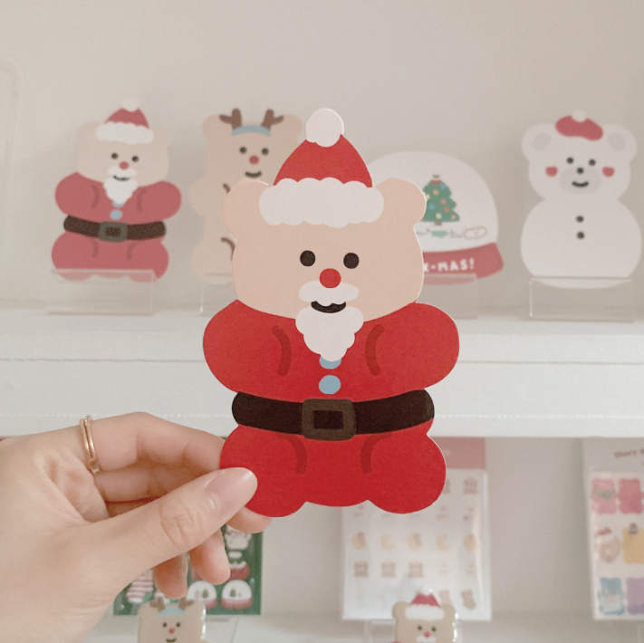 |malling booth| Santabear Christmas Card