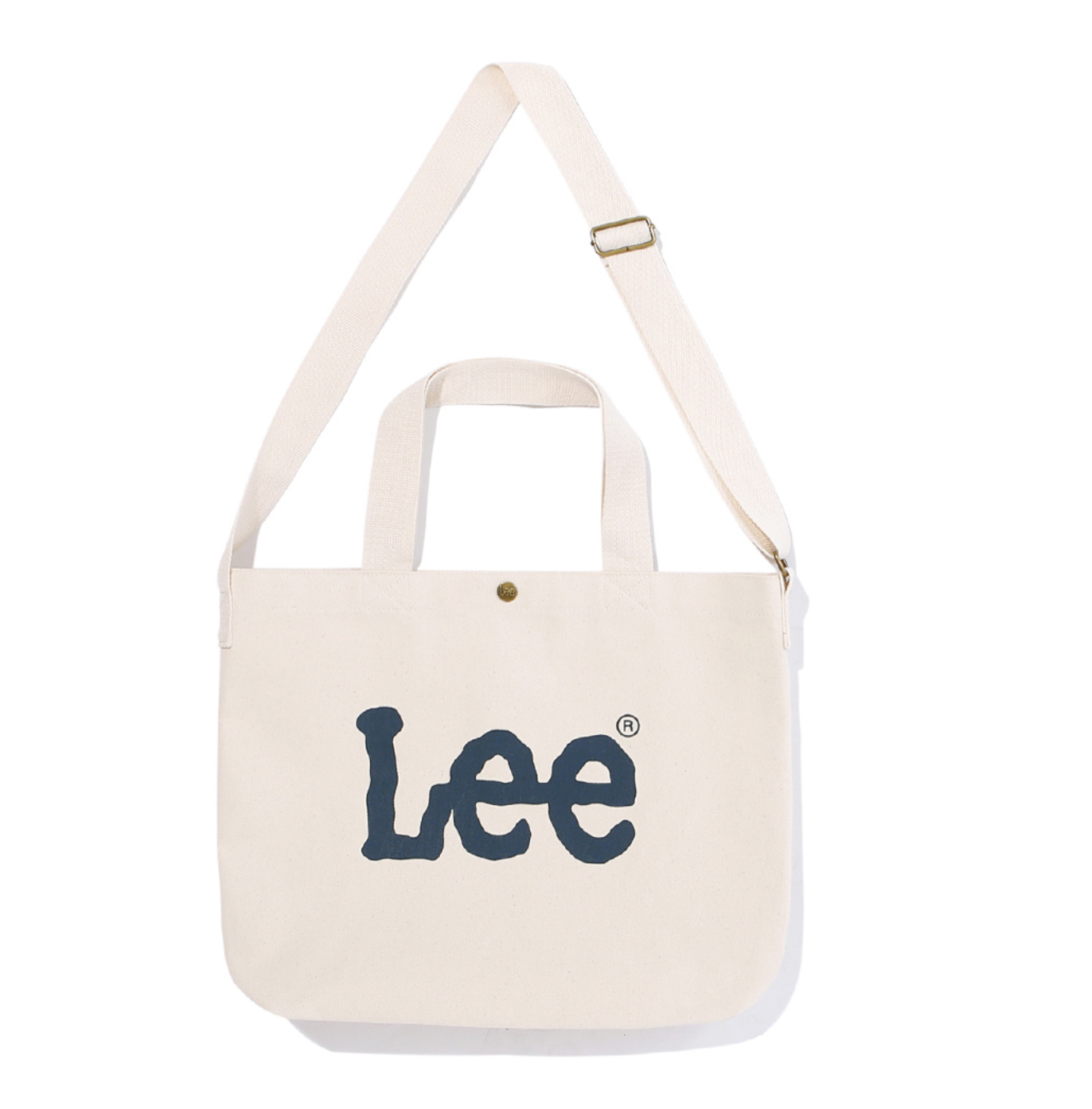 |LEE| BIG TWITCH 2WAY ECO BAG IVORY