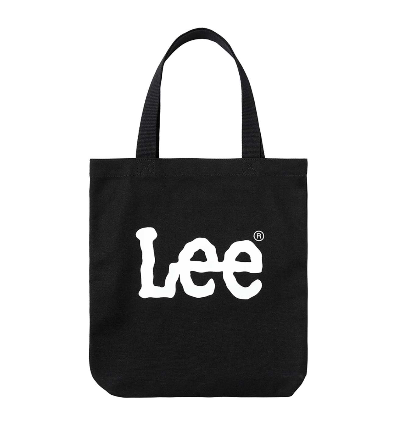 |LEE| BIG TWITCH LOGO ECO BAG BLACK