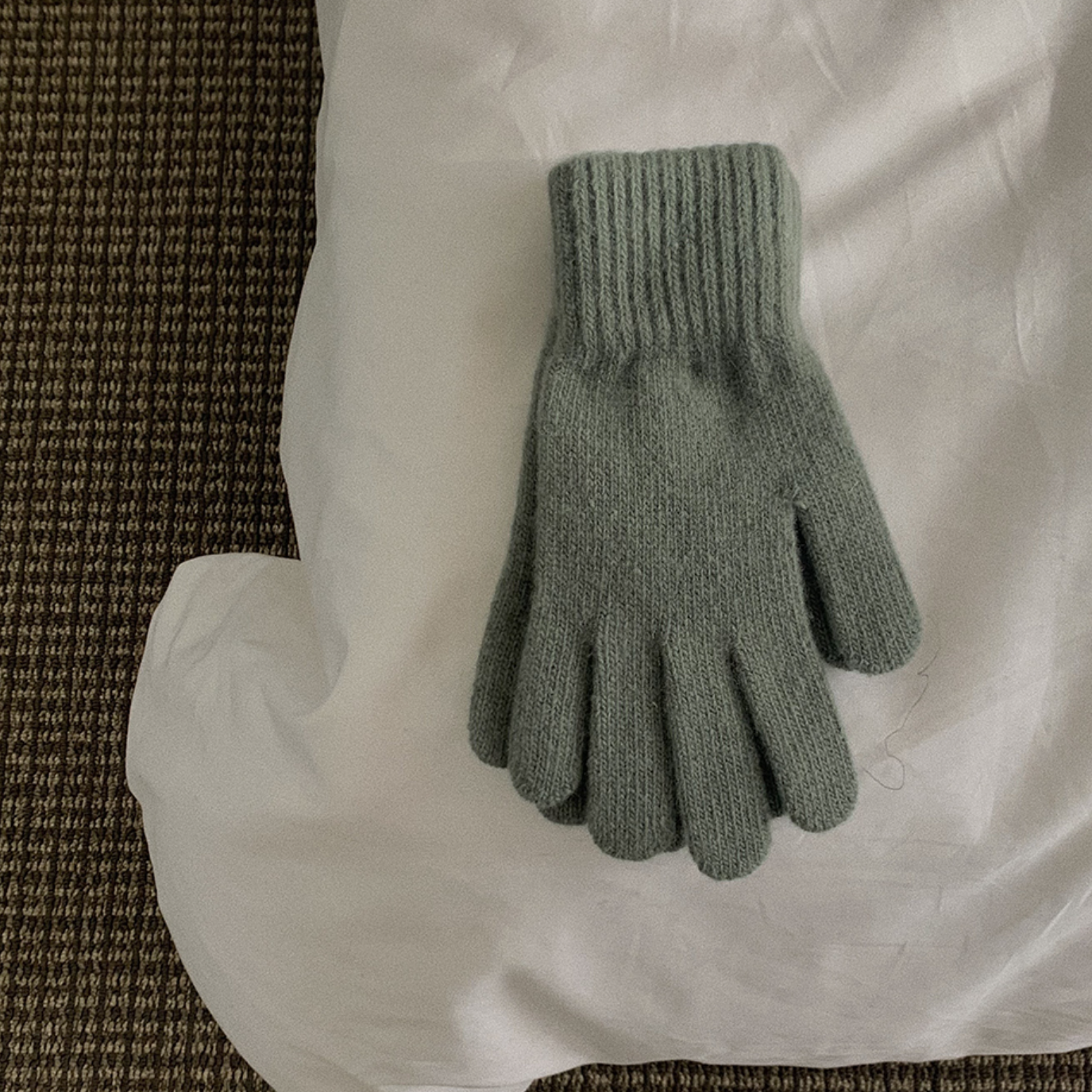|SLOWAND| All Day Basic Wool Gloves