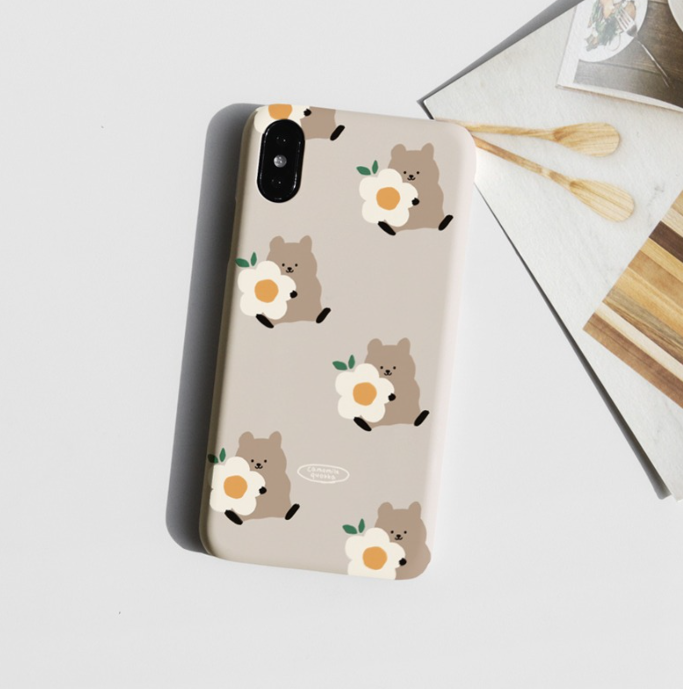 |MOMO CASE| 317 패턴카모쿼카 Phone Case