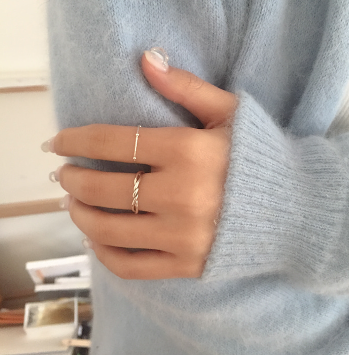 |moat| Plant Ring (silver925)