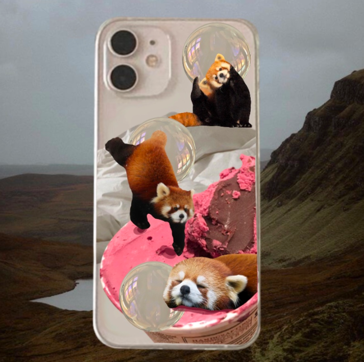 |coe studio| |Jelly hard| Pink Lesser Panda