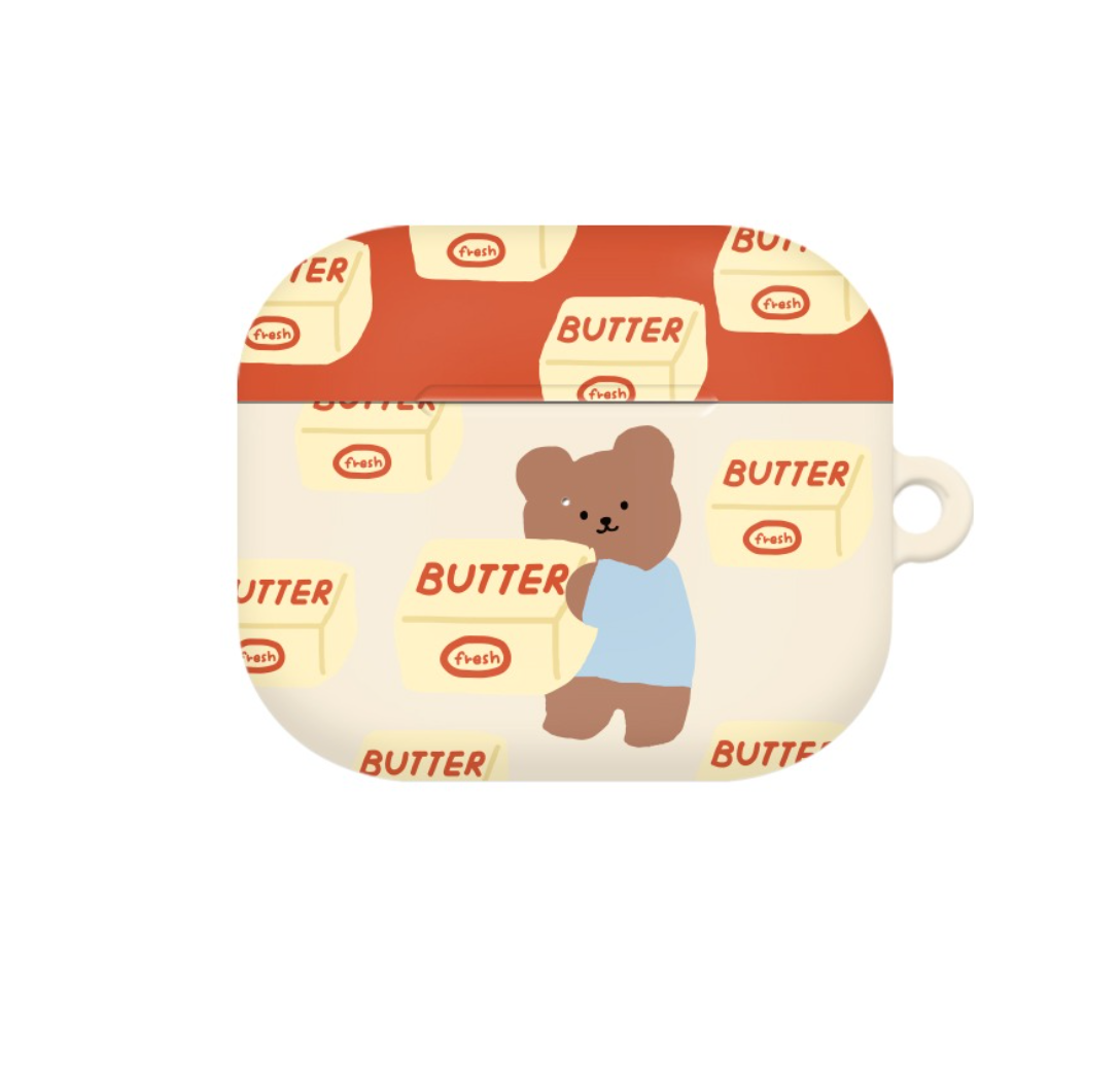 |MOMO CASE| 389 BUTTER Airpods Case