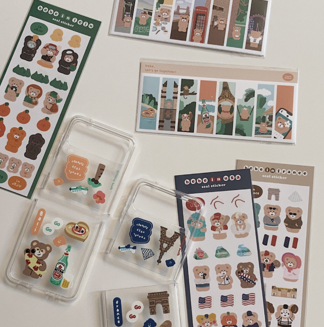 |malling booth| Travel Sticker Pack