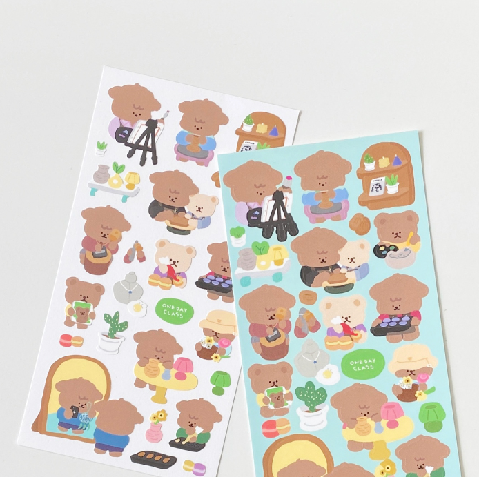 |moominzy| One Day Class Sticker