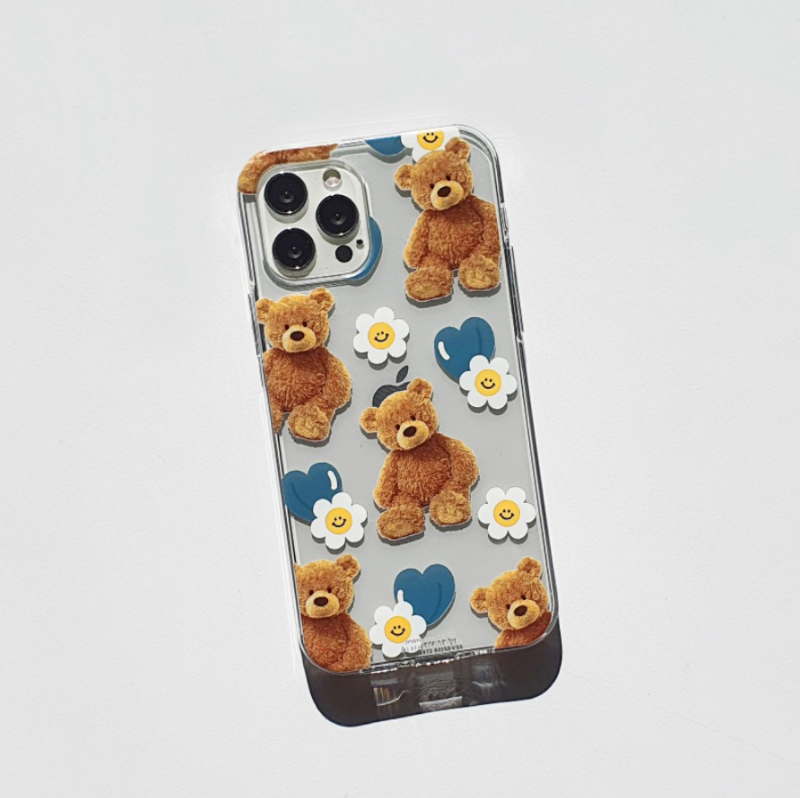 |MOMO CASE| 431 테디럽럽 Jelly Case