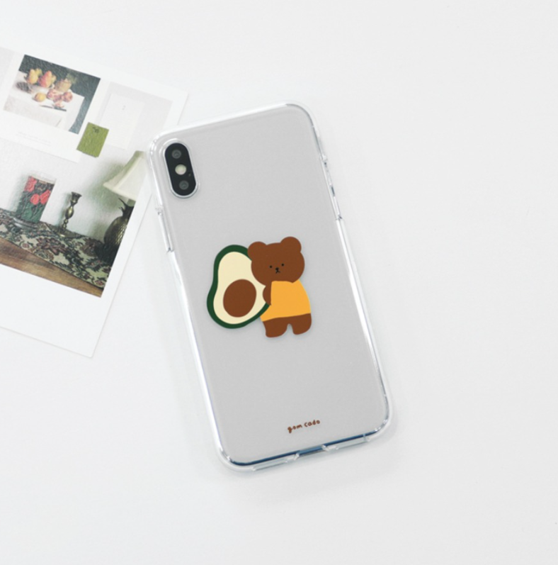 |MOMO CASE| 348 카도조아곰 Jelly Case