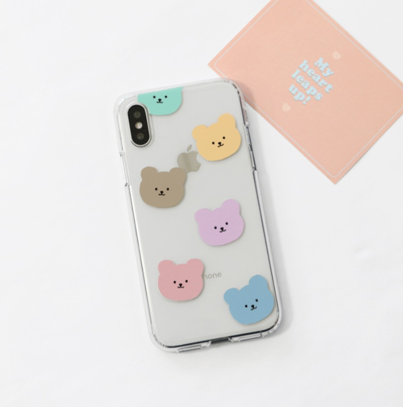 |MOMO CASE| 330 베어팝 Jelly Case