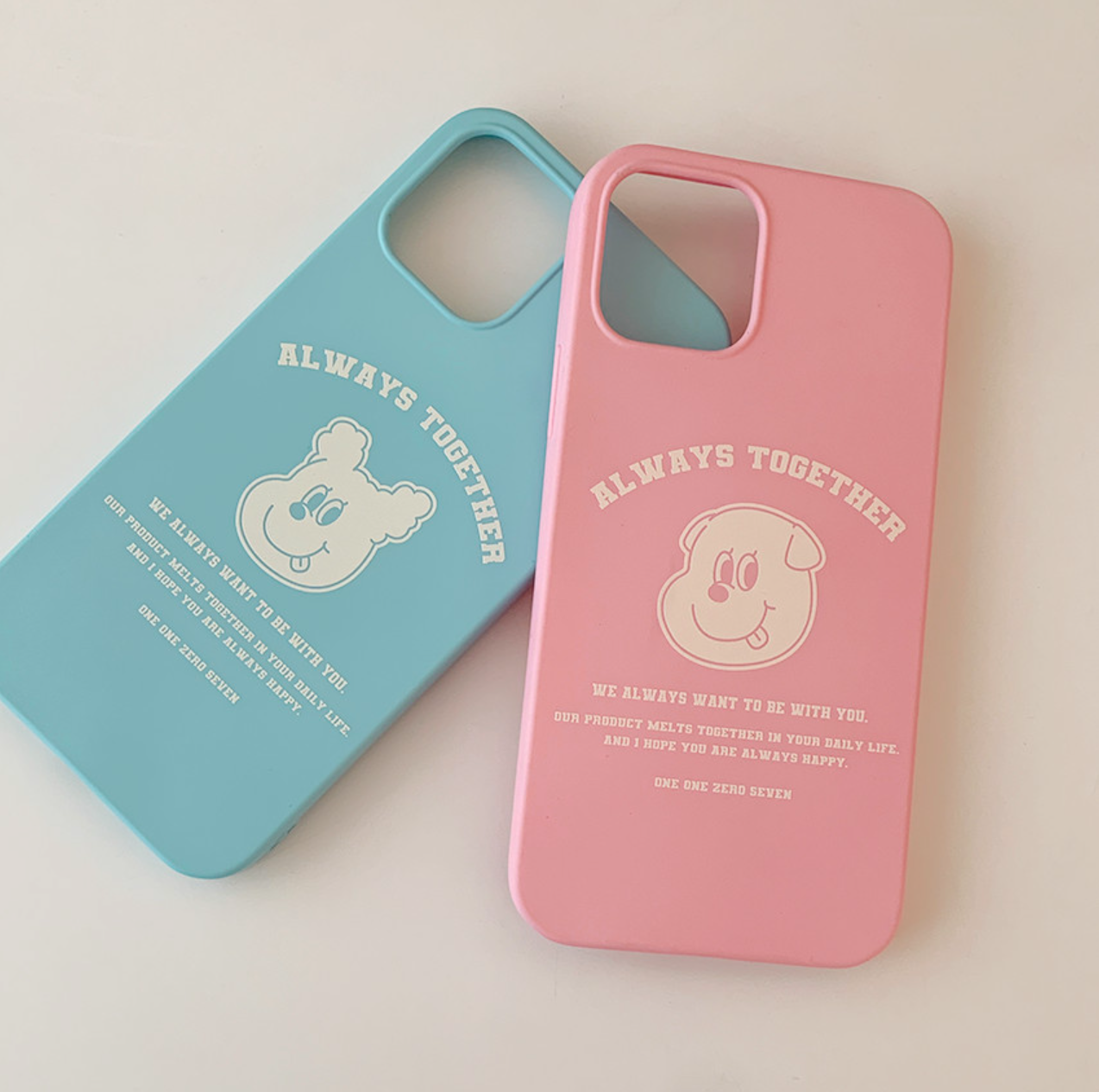 |1107| Always Together Silicon Case