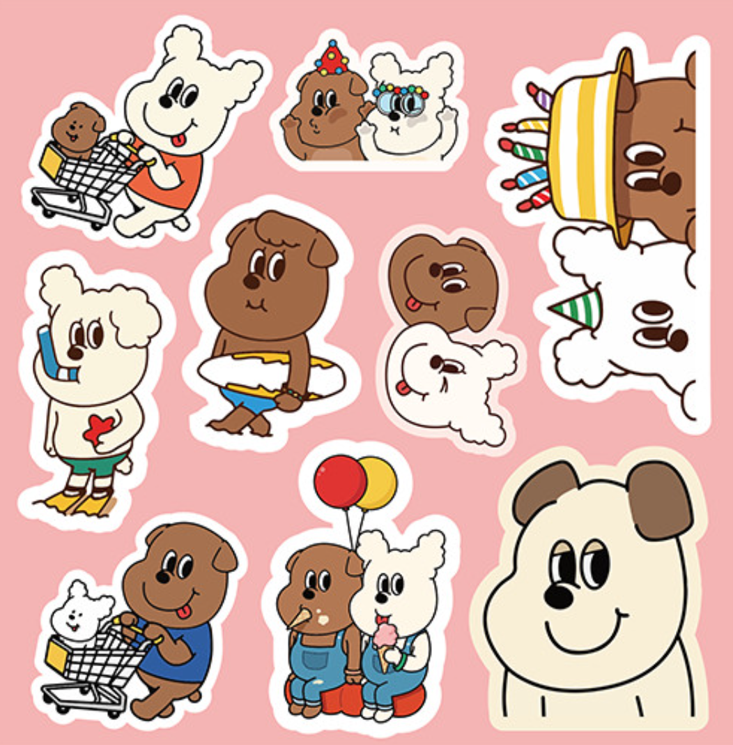 |1107| Mini Deco Sticker Pack