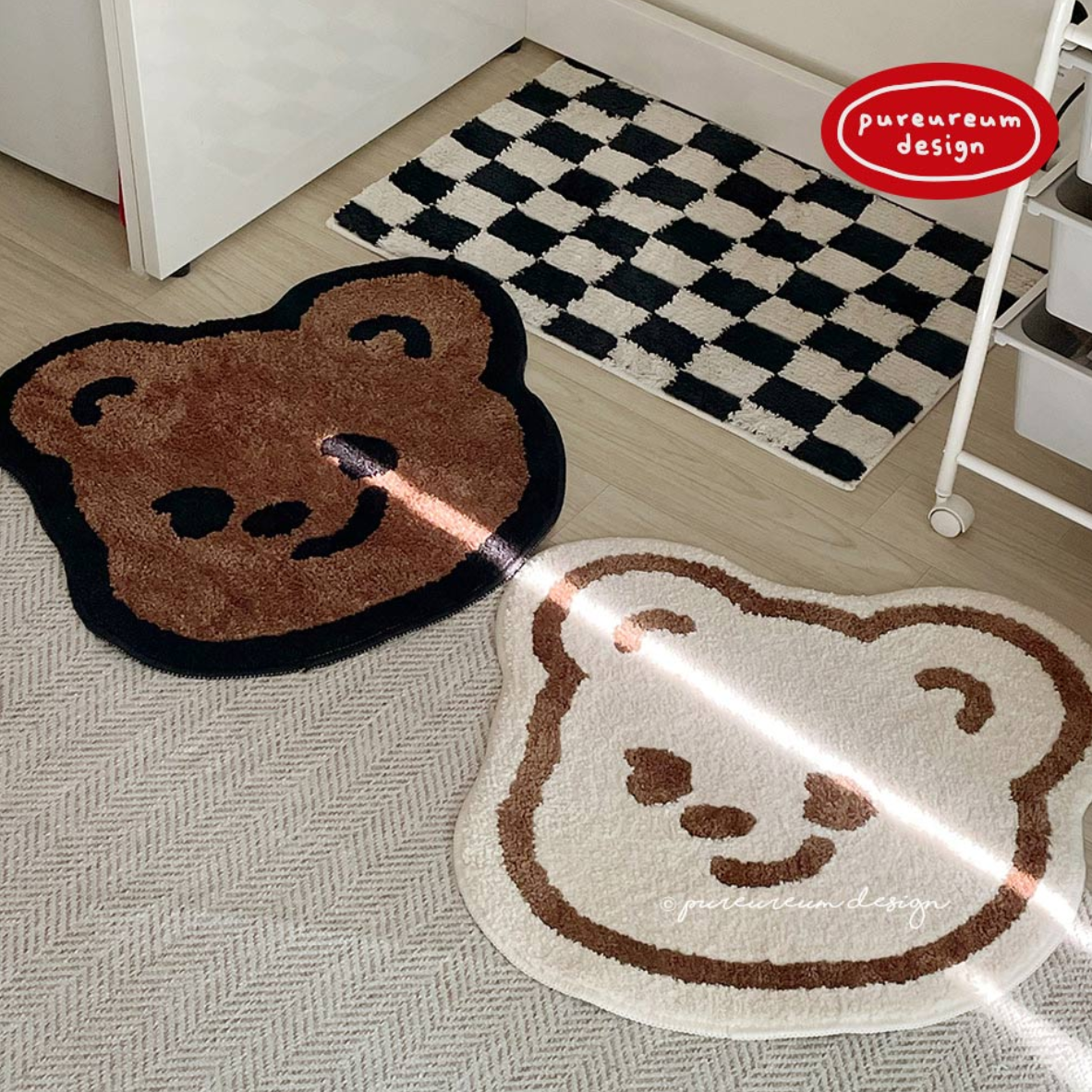 |pureureum design| Cupid Bear Rug