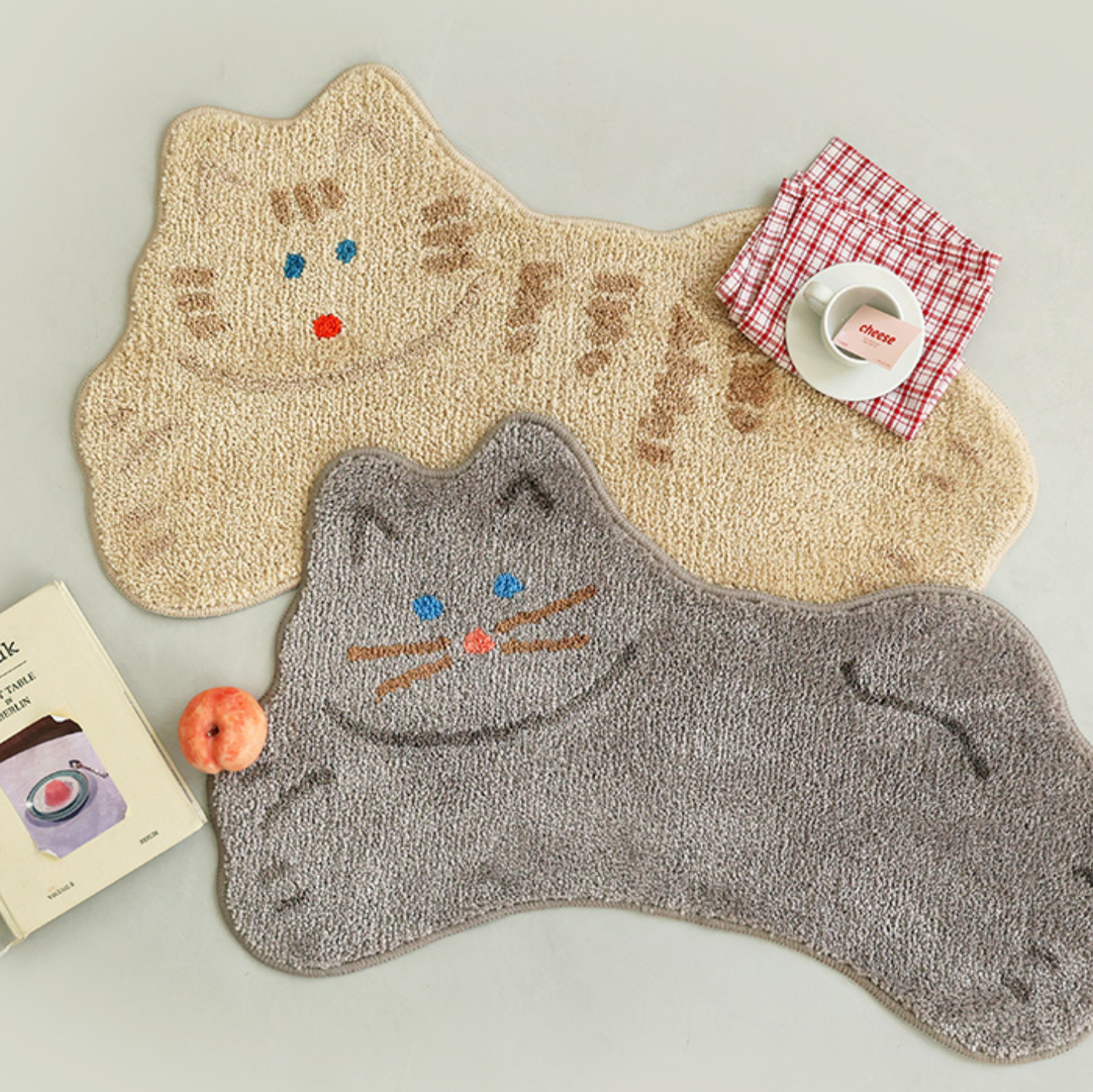 |DONATDONAT| Shape Bath Rug Ver.2