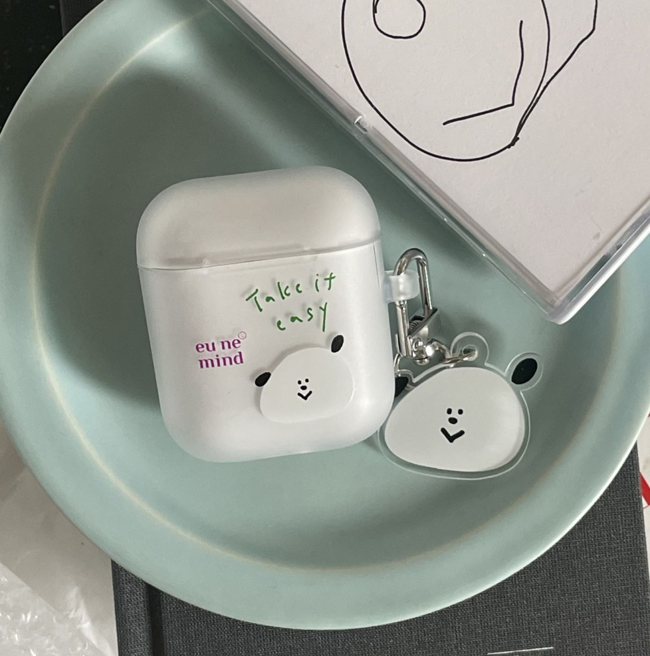 |eune mind| Take It Easy Airpods Case