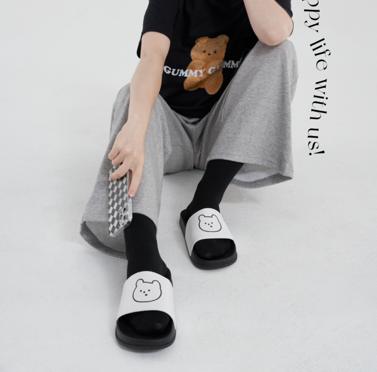 |THENINEMALL| Gummy Slippers