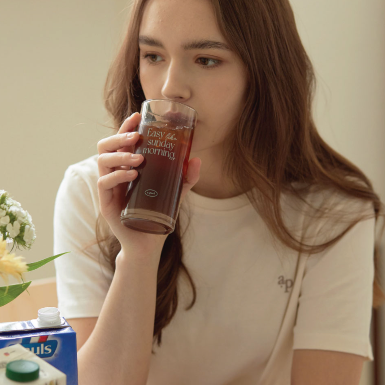 |a.poel| Sunday Glass Cup 280ml