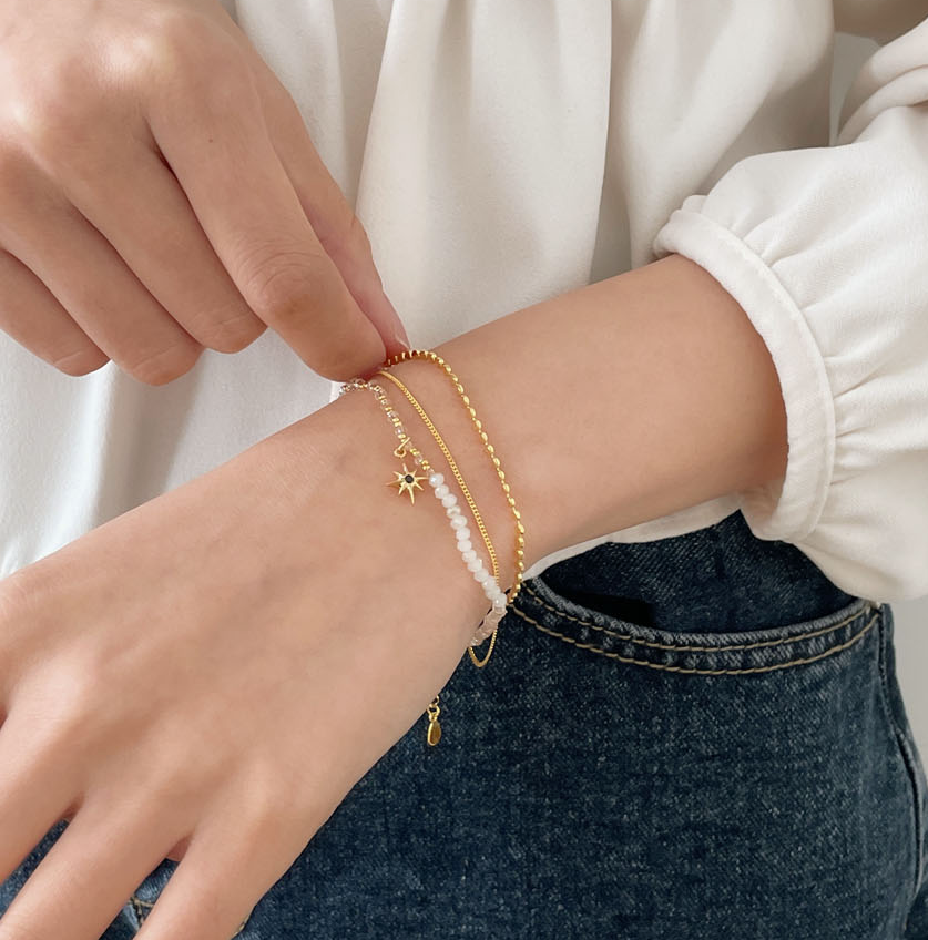 |SOYE PI-NE| Light Beads Color Bracelet