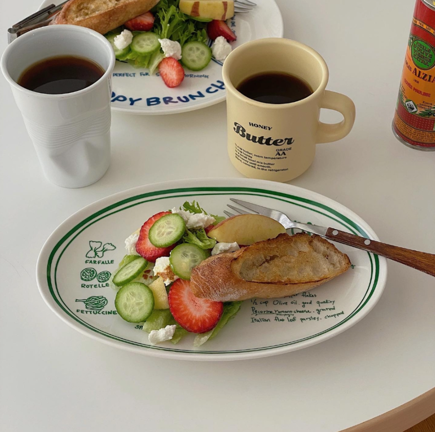 |miss-nylong| Aglio e Olio Oval Plate