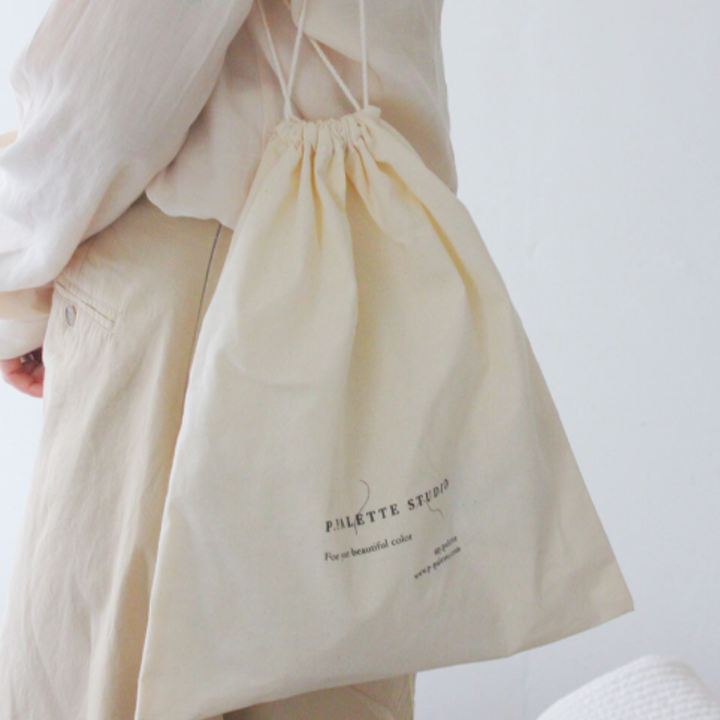 |p.palette| Signature Logo Cotton Pouch